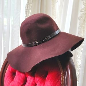 Brown Wool Hat